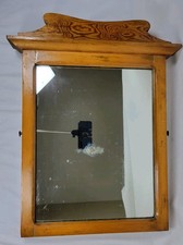 Specchio da parete in pino