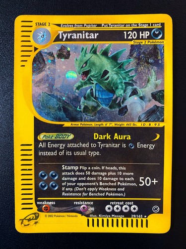 Pokemon tyranitar holo - pokemon,