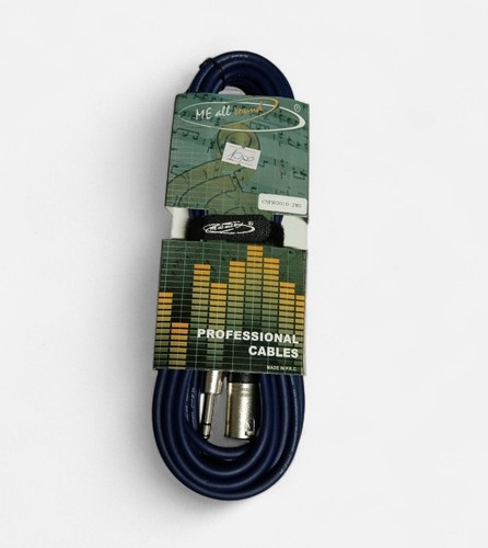 Cavo xlr jack 6 - 6,3, stereo