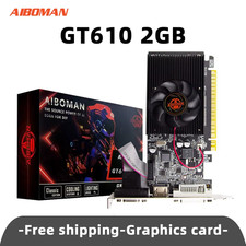 Scheda Video AIBOMAN GT610 1G/2G DDR3 Scheda Grafica NVIDIA Geforce PCIE X16 2.0