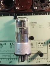 RARE TUBE 6X5GT FIVRE BALILLA Metal Base  