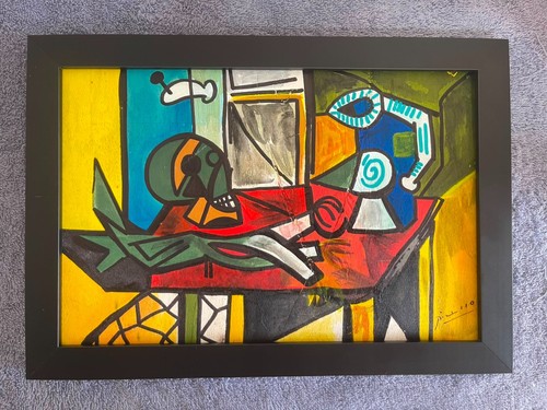 Quadro olio pablo picasso - quadro,