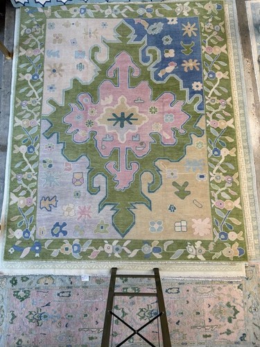 Tappeto oushak contemporaneo - tappeto,