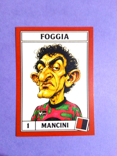 Figurina caricatura calciatori - caricatura,