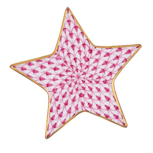 Herend star pink - , fishnet