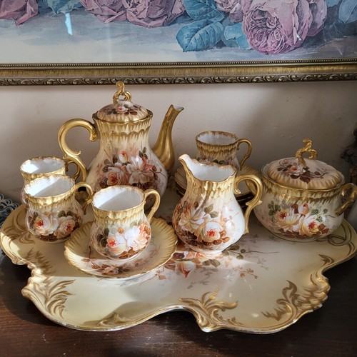 Limoges demitasse dipinto - limoges,