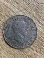 MONETA DA 2 LIRE 1940 XVIII