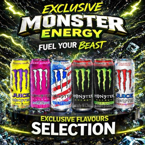 Monster energy 473ml bevanda - monster,