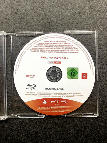 Final fantasy xiii 2 sony - final,