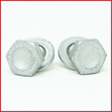 NOS CAMPAGNOLO SUPER RECORD GUARNITURA FISSAGGIO BULLONI OLD VINTAGE GRIGIO CONO QUADRATO