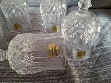 Bicchieri Cristal D'Arques Longchamp in Cristallo da Vino 14.8ml degli anni '70