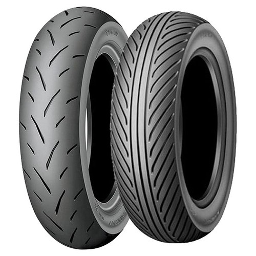 Coppia gomme dunlop 10 - gomme,