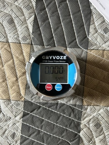 Digital gear flow meter - digital,