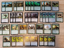MTG MAZZO CARTE MAGIC VERDE