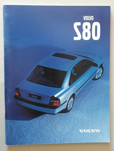 Volvo s80 brochure - brochure, 2.4
