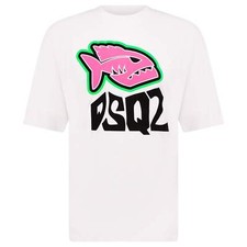 Shirt bianca con logo - con,
