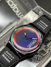 Orologio da polso Swatch Access Double Loop SKB100 nuovo New Flex