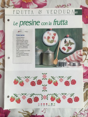 Schema punto croce ricamo - schema,