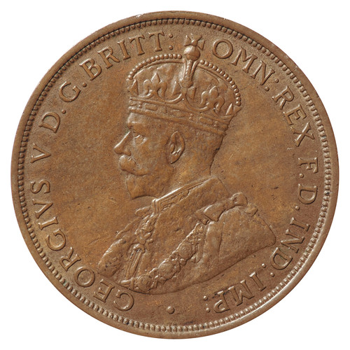 Penny 1919 giorgio v - giorgio,