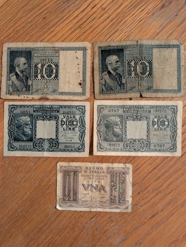 Collezione banconote italia - collezione,