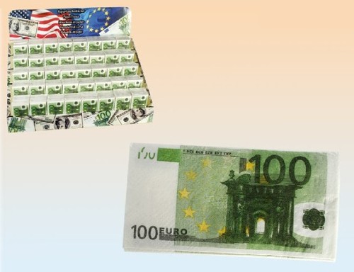 Fazzoletti carta 100 euro - 100,
