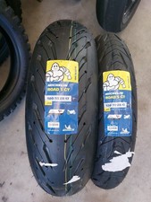 Coppia pneumatici Michelin Road  5 GT 120/70-17w + 180/55-17w nuovi Dot 2024