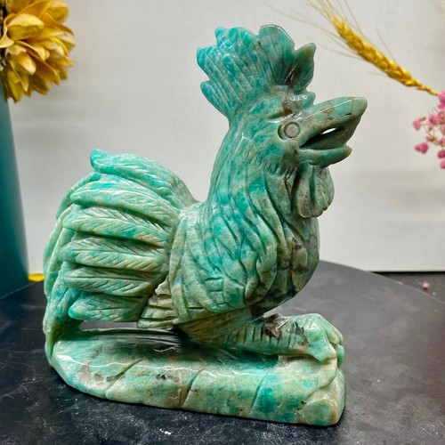 Pollo intaglio amazzonite