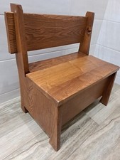 Panca legno realizzata a mano di frassino spazzolato 