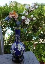 vasetto cinese di cloisonne