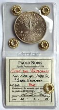 VATICANO 500 LIRE ARGENTO 1978 SEDE VACANTE PERIZIATA FDC DA PAOLO NORIS!