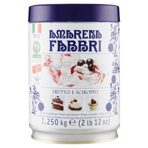 Amarena fabbri latta - 1250, gr
