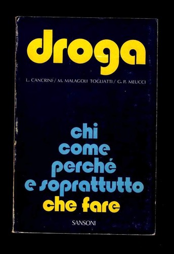 Droga chi come - droga, e