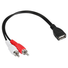 Cavo USB a 2 RCA Da USB 2.0 a