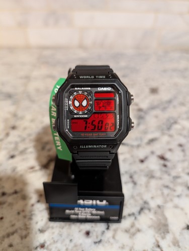 Spider man red mod - man, casio