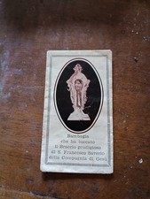 Santino Reliquia Bambagia San