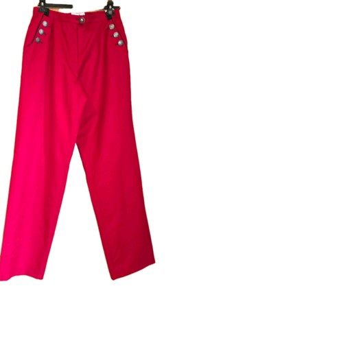 Pantaloni rossi vintage