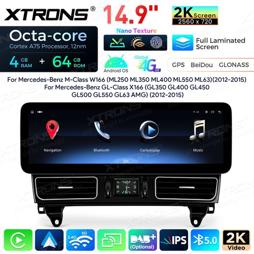 Autoradio per mercedes - autoradio, 14.9"