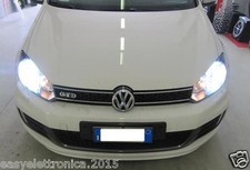 KIT FARI XENON H7 35w ADATTO PER VOLKSWAGEN GOLF VI 6 + 2 FILTRI + 2 ADATTATORI 