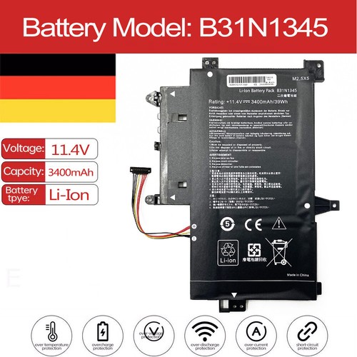 B31n1345 batteria per asus - batteria,