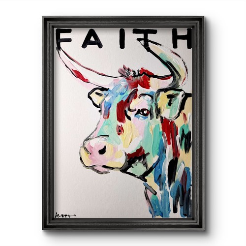 Quadro toro astratto originale - quadro,