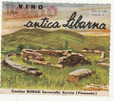 16/ ETICHETTA DI VINO - VINO ROSATO ANTICA LIBARNA (SERRAVALLE SCRIVIA)