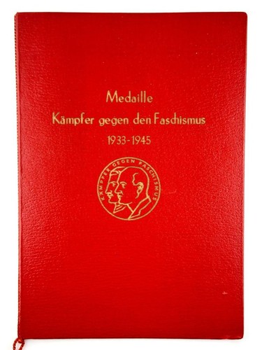 Ddr certificato medaglia - certificato,