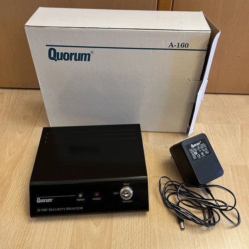Quorum 160 security monitor - quorum, a-160