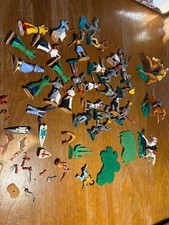 Timpo-Grosso lotto soldatini-cavalli ed accessori-ricambi-England 1960-70