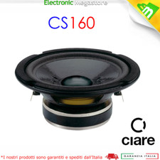 SUB WOOFER CIARE CS160 120+120 WATT MAX - DOPPIA BOBINA 4+4 OHM -  16 CM / 6”