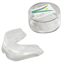 Schiavi 4195 Salvadenti Automodellante Doppio + Custodia Paradenti Boxe Pugilato