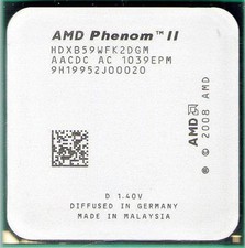 AMD Phenom II X2 B59 CPU 3,4 GHz HDXB59WFK2DGM AM3 AM2+ AM3+ 565