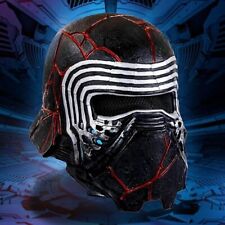 Kylo Ren Silicone  Maschera Star Wars Costume Adulti Nero Rosso