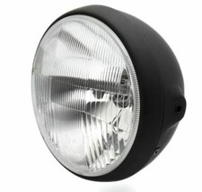 Faro fanale moto nero - nero, british