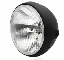 FARO FANALE MOTO NERO BRITISH